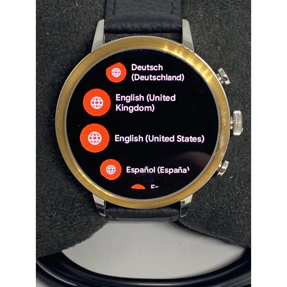 Fossil Gen 4 Authentic Digital Dial Smart Watch Custom Band FTW6016 AB626